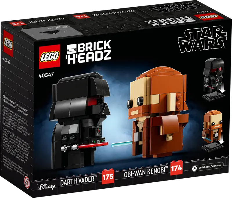 Star Wars Obi-Wan Kenobi and Darth Vader 40547