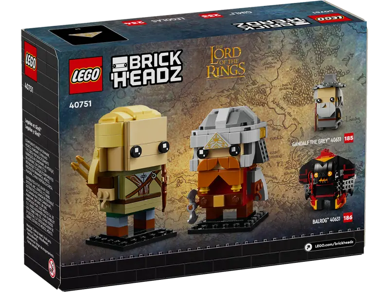 The Lord Of The RIngs Gimli & Legolas 40751