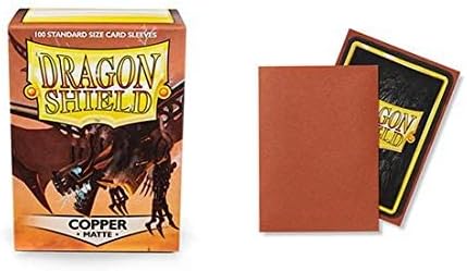 DRAGON SHIELD Bustine Standard Matte Copper 100pz