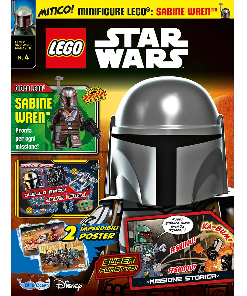 Rivista Magazine N. 4 con Minifigura Sabine Wren