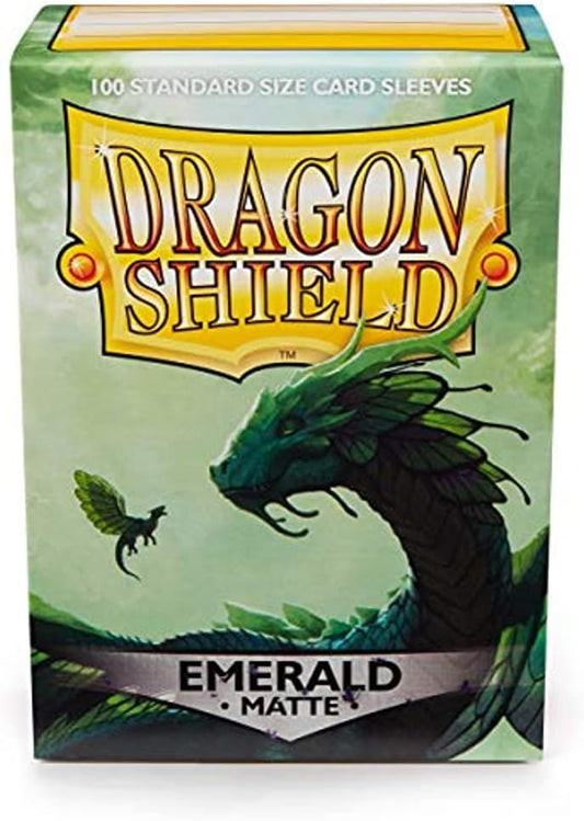 DRAGON SHIELD Bustine Standard Matte Emerald 100pz