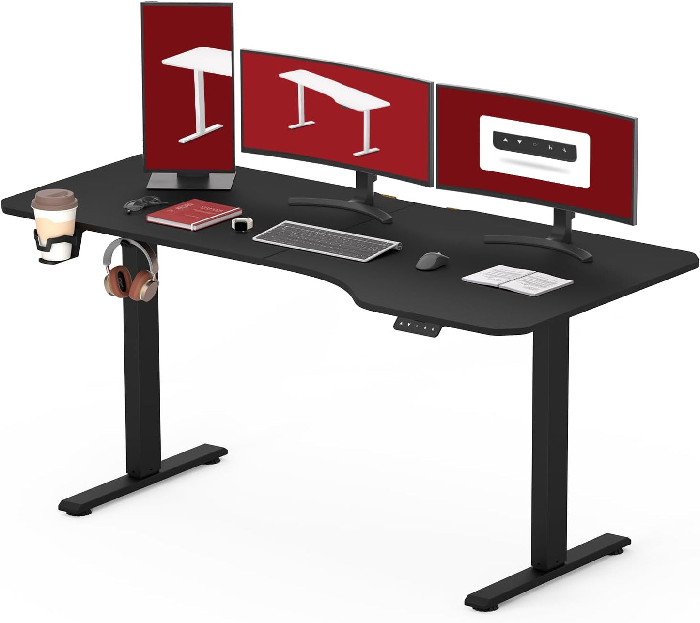 Scrivania Sanodesk QS1 160x75 Regolabile Elettrica