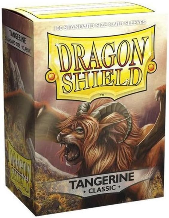 DRAGON SHIELD Bustine Standard Mandarino 100pz