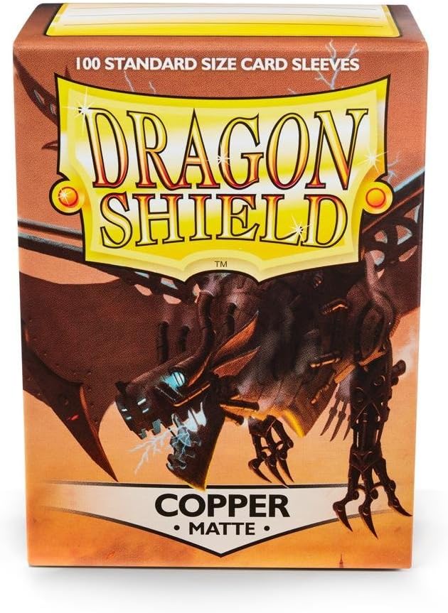 DRAGON SHIELD Bustine Standard Matte Copper 100pz