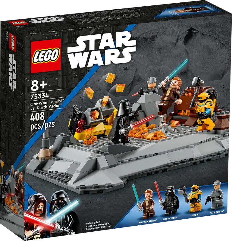 Star Wars Obi-Wan Kenobi Vs Darth Vader 75334