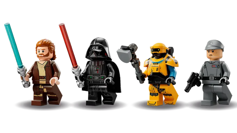 Star Wars Obi-Wan Kenobi Vs Darth Vader 75334