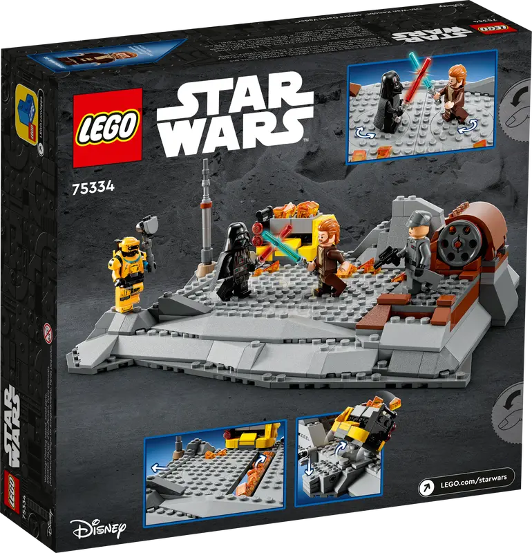 Star Wars Obi-Wan Kenobi Vs Darth Vader 75334