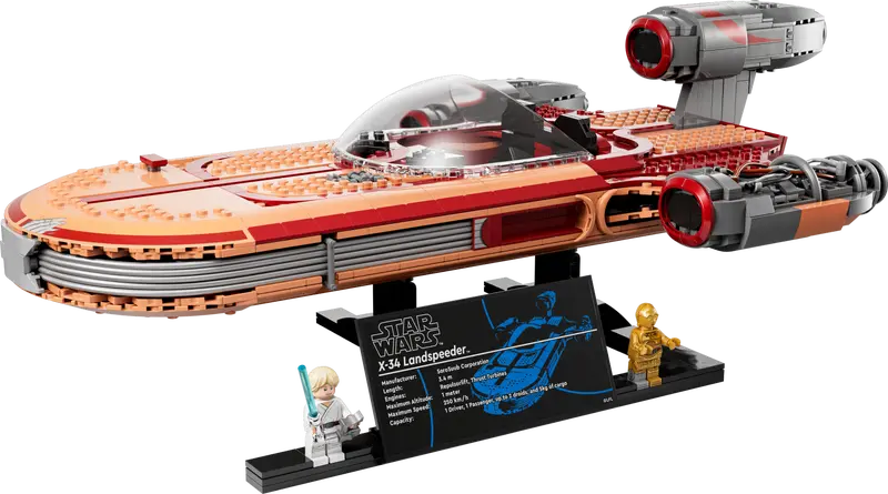 Star Wars Landspeeder di Luke Skywalker 75341