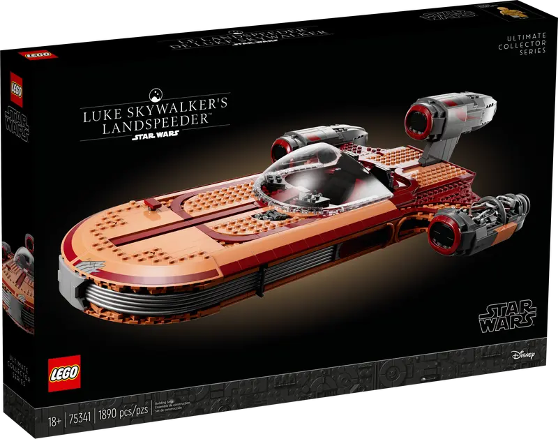 Star Wars Landspeeder di Luke Skywalker 75341