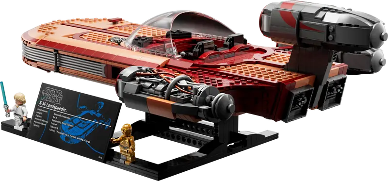 Star Wars Landspeeder di Luke Skywalker 75341