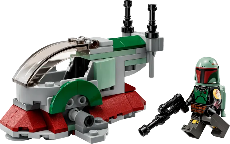 Star Wars Astronave di Boba Fett Microfighter 75344