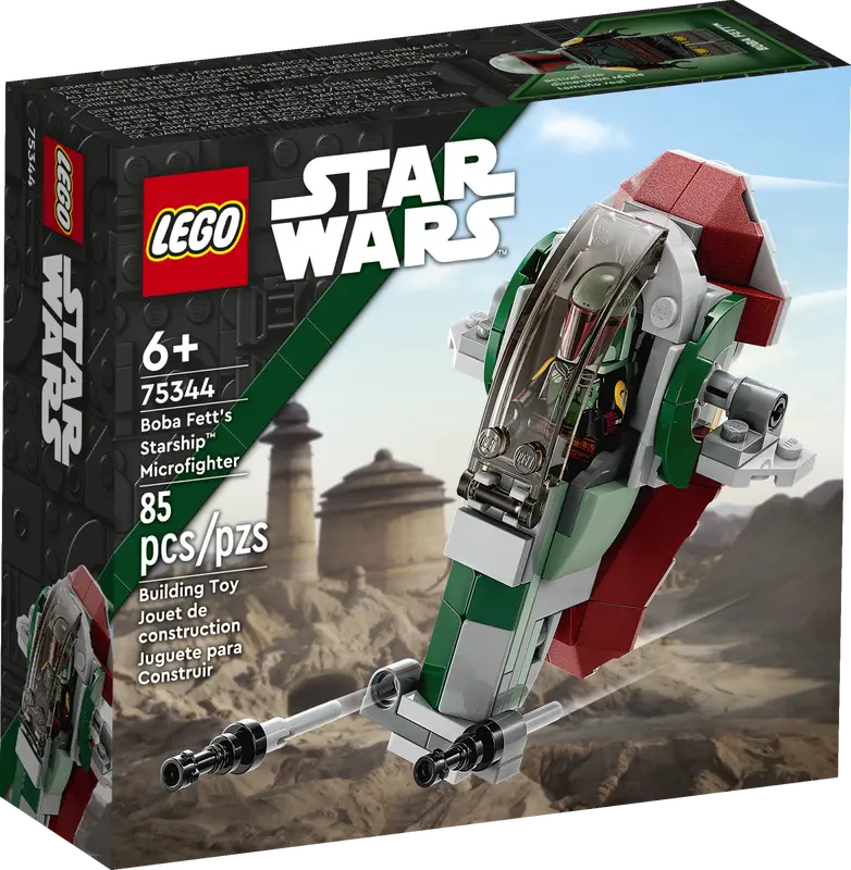 Star Wars Astronave di Boba Fett Microfighter 75344