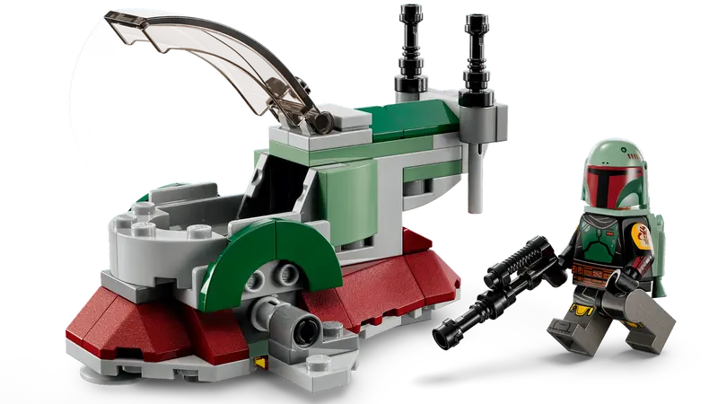 Star Wars Astronave di Boba Fett Microfighter 75344