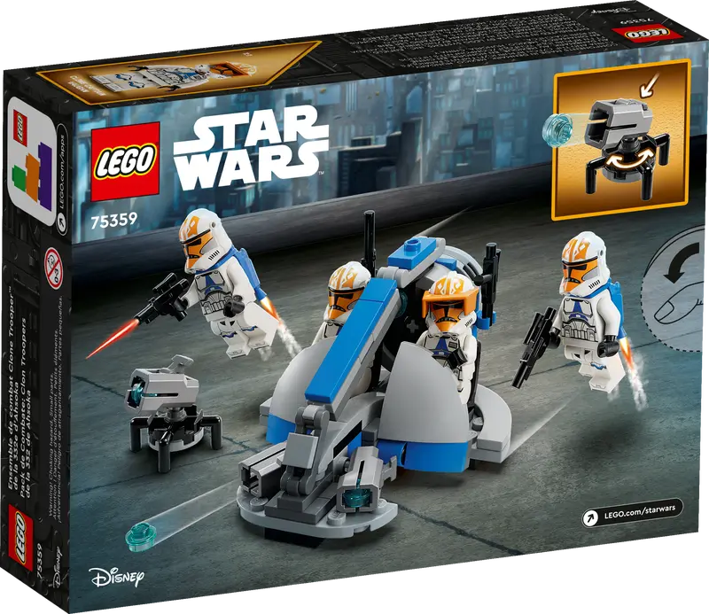 Star Wars Battle Pack Clone Trooper 332A Compagnia di Ahsoka 75359