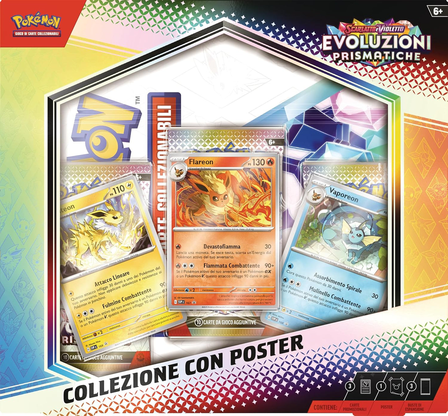 Collezione con Poster Evoluzioni Prismatiche ITA