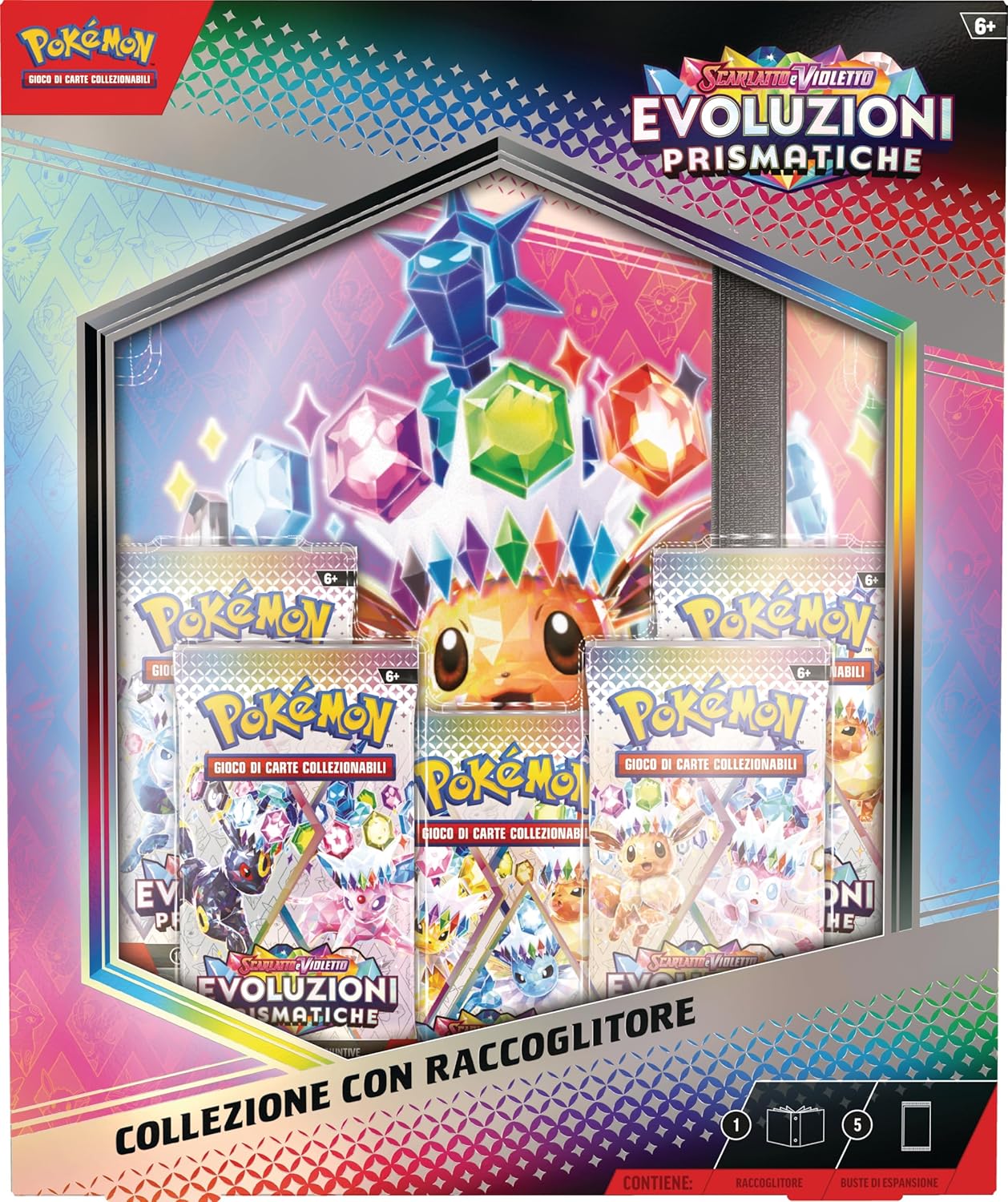 Collezione con Raccoglitore Evoluzioni Prismatiche ITA
