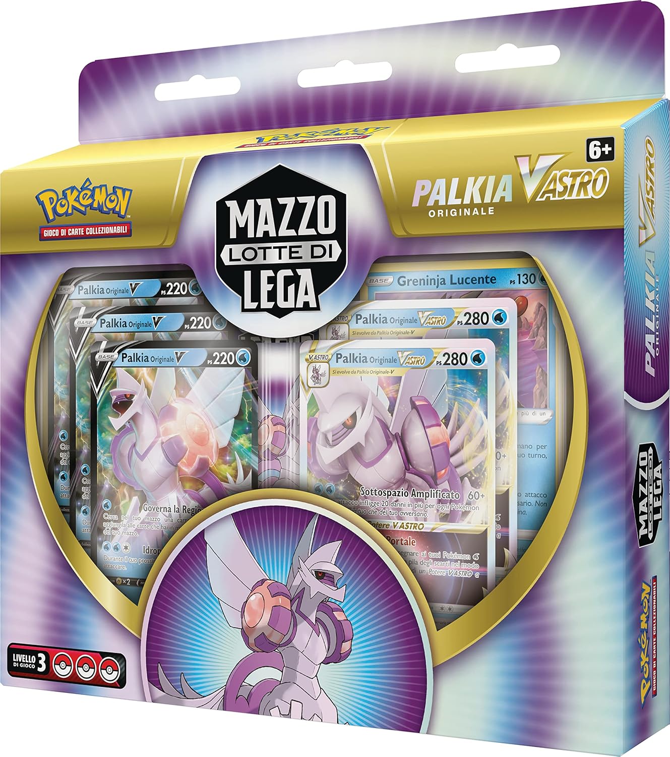 Mazzo Lotte DI Lega Palkia Originale V-Astro