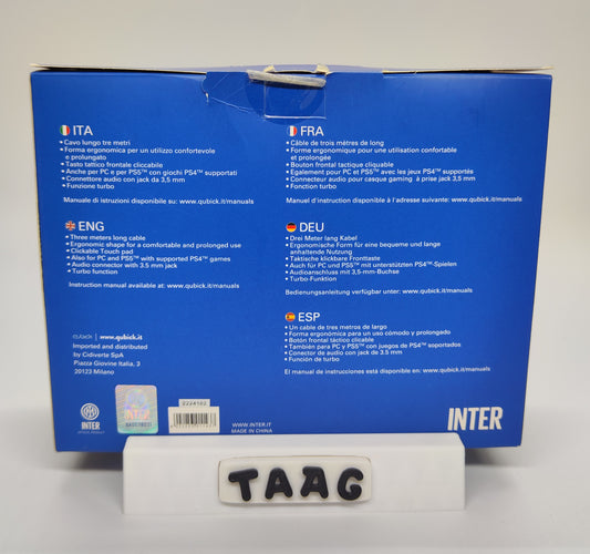Wired Controller Inter Playstation 4 FC Internazionale