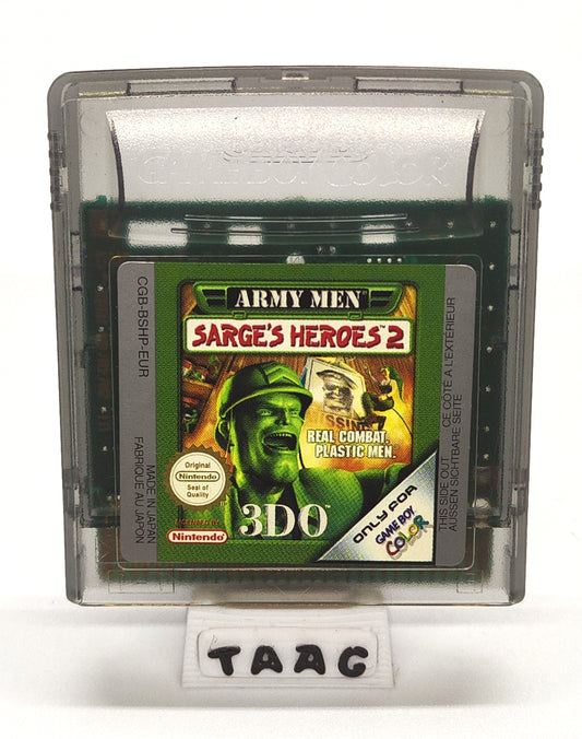 ARMY MEN SARGE'S HEROES 2 Game Boy Color
