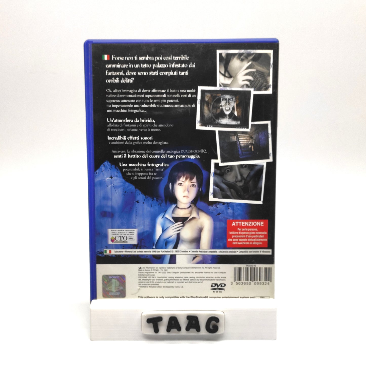 Project Zero Playstation 2 PAL ITA