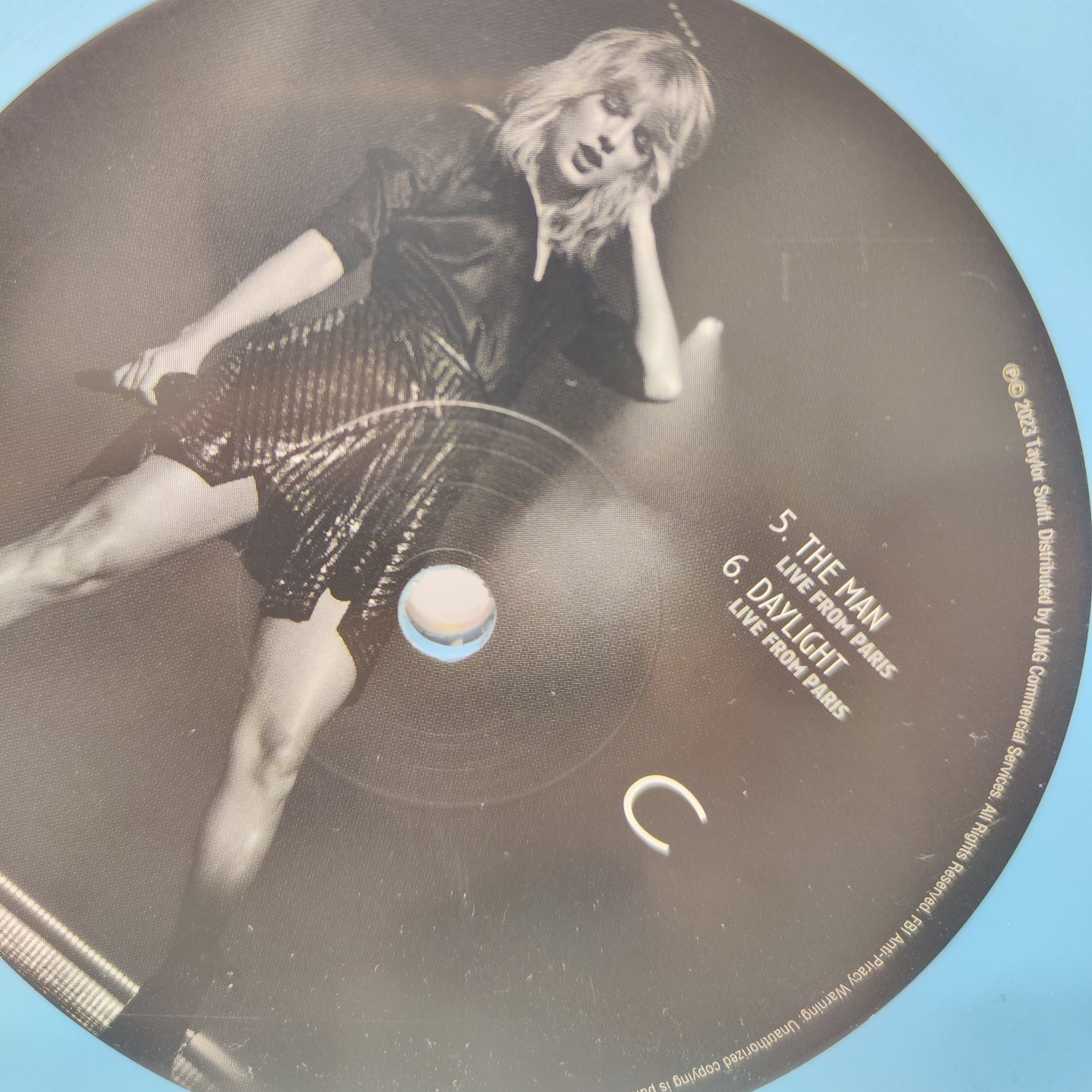 Taylor Swift Lover Live From Paris 2025 Edition Heart Shaped Vinyls