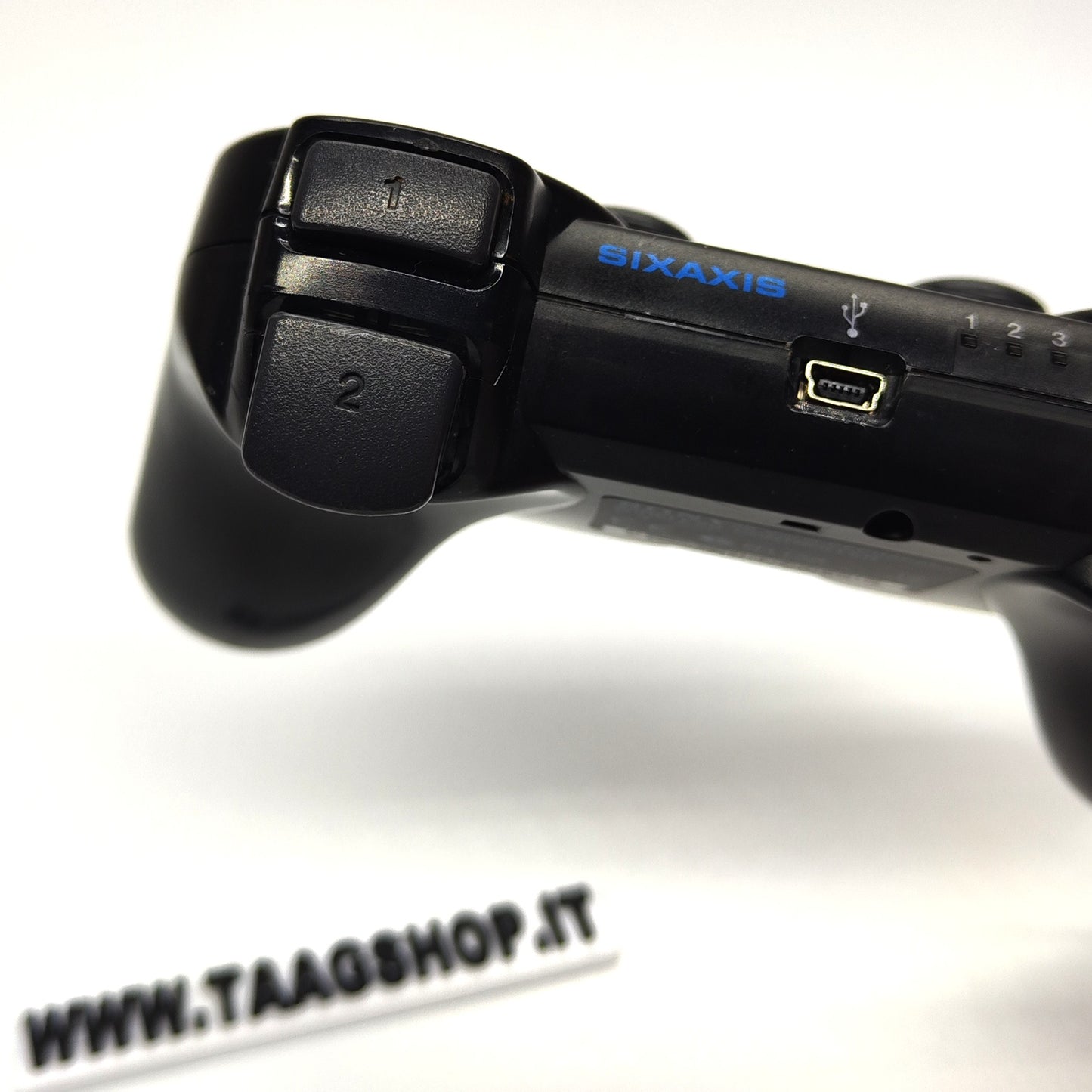 Sony Dualshock 3 Black Sixaxis Controller Playstation 3