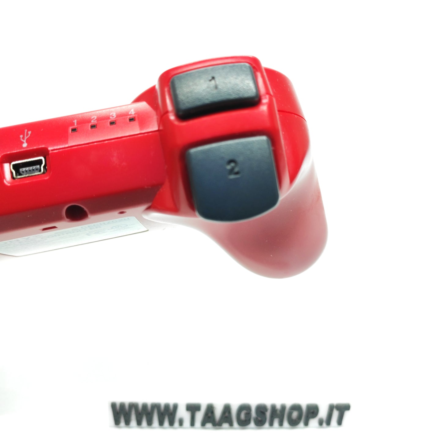 Sony Dualshock 3 Rosso Sixaxis Controller Playstation 3