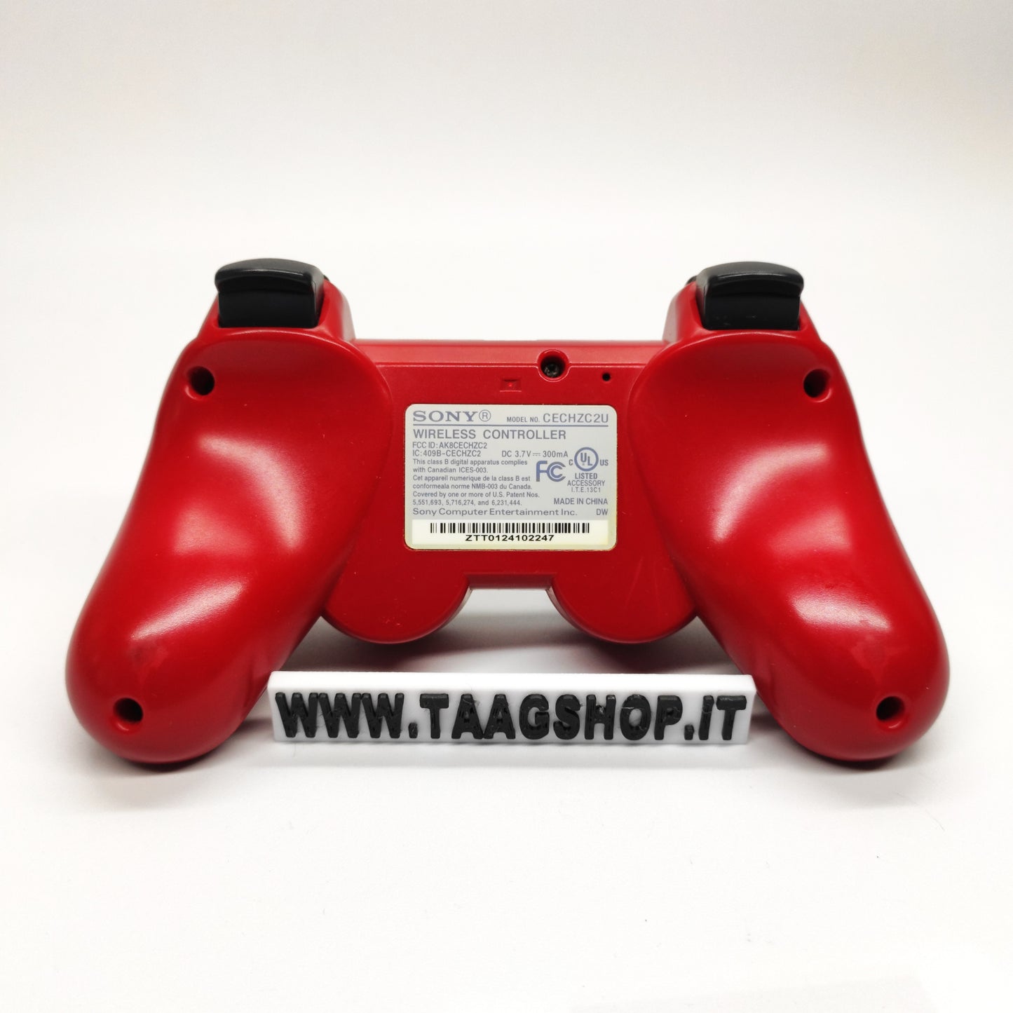 Sony Dualshock 3 Rosso Sixaxis Controller Playstation 3