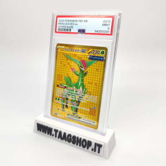 Iron Leaves Ex 213/162 Hyper Rare PSA 9 Tef ENG MINT