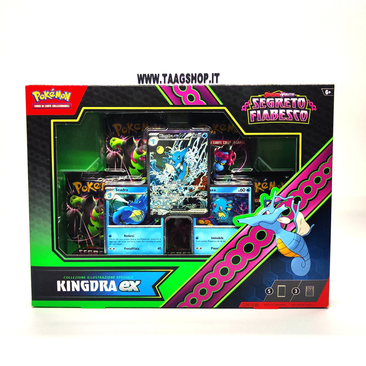 Segreto Fiabesco Collezione Illustrazione Speciale Kingdra Ex