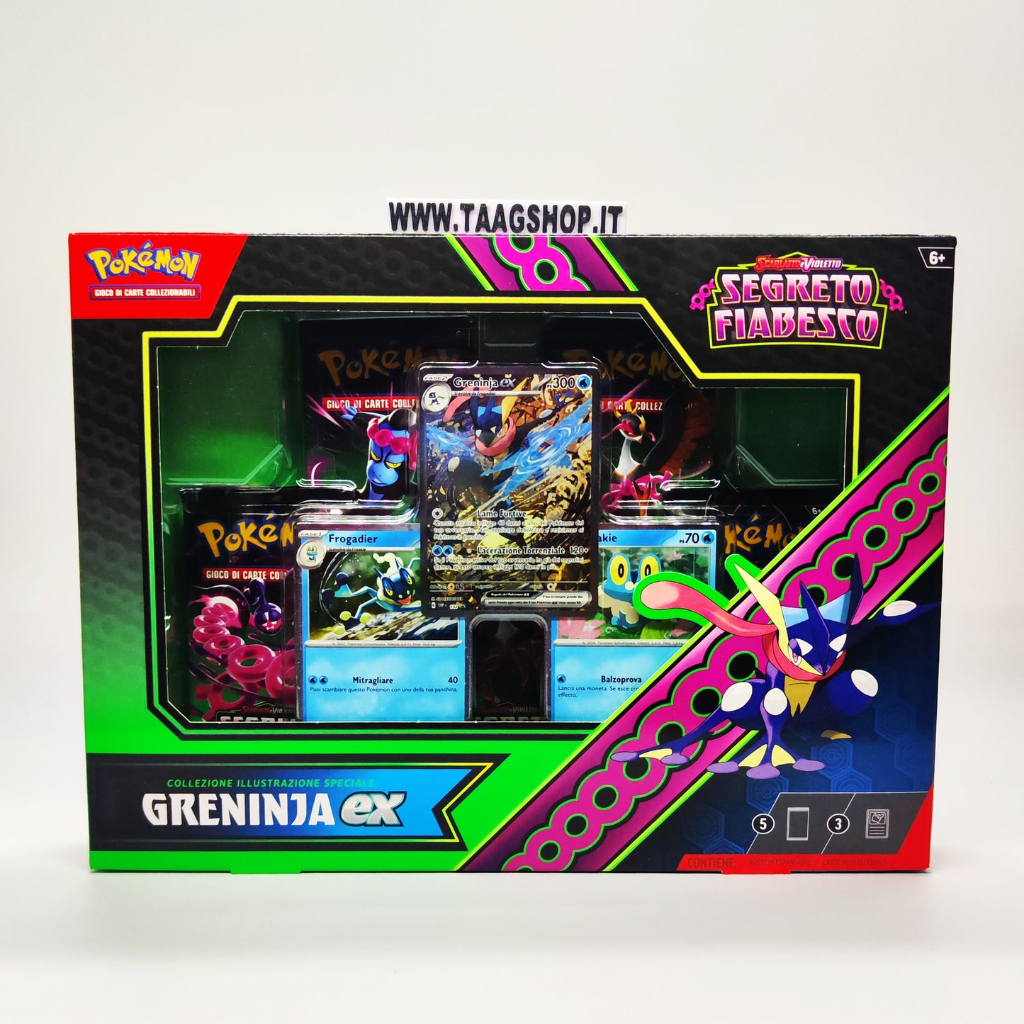 Segreto Fiabesco Collezione Illustrazione Speciale Greninja Ex