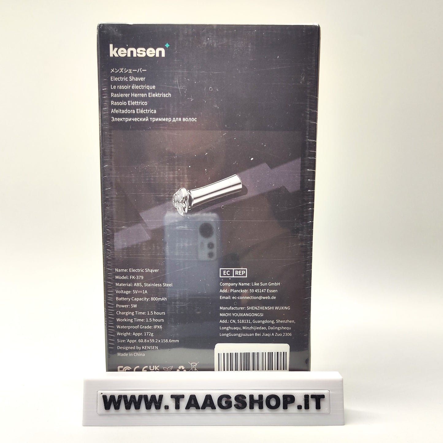 Rasoio Elettrico Uomo Kensen