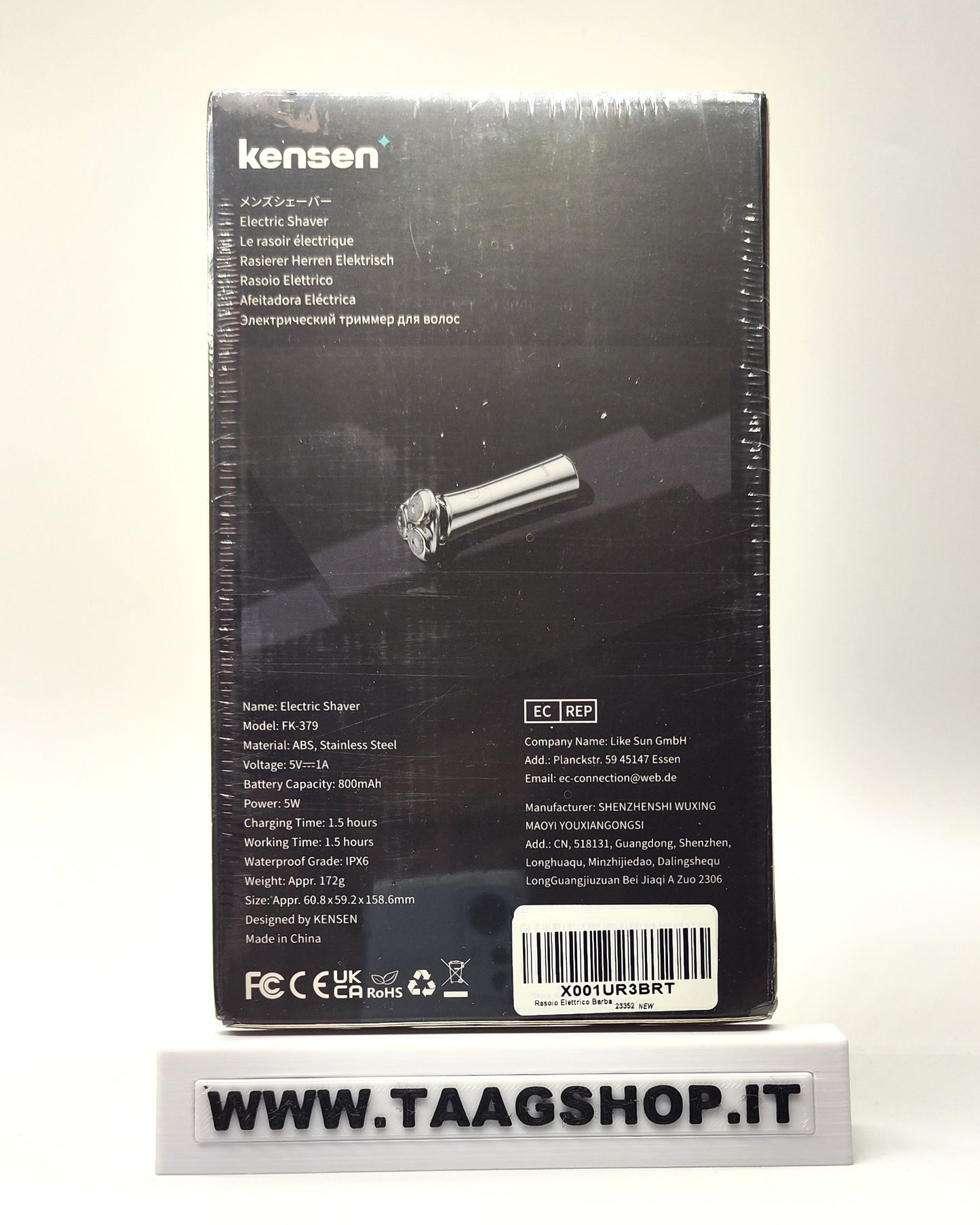 Rasoio Elettrico Uomo Kensen
