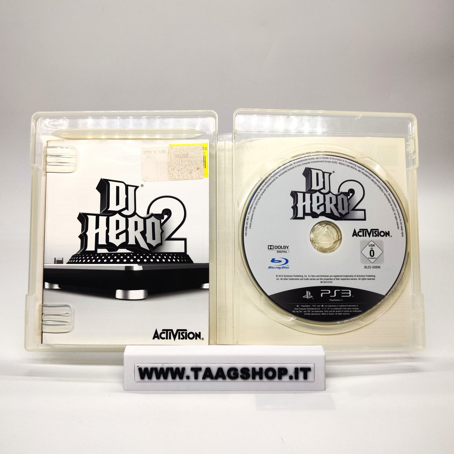 Dj Hero 2 Mixer Giradischi Playstation 3 Sony