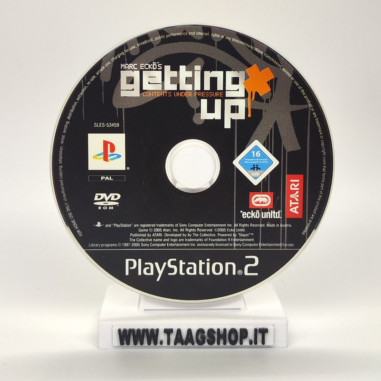 Marc Ecko's Getting Up Playstation 2