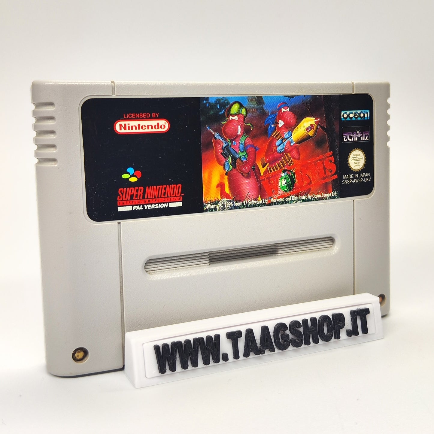 Worms Super Nintendo Snes