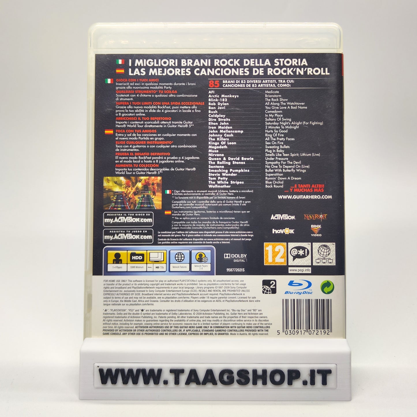 Guitar Hero 5 Ps3 + Chitarra