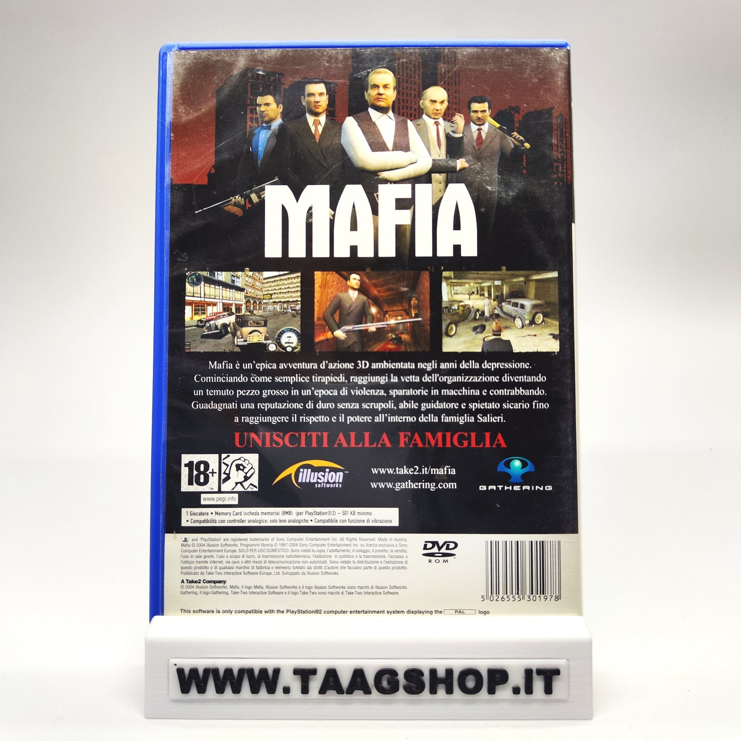 Mafia Playstation 2 Con Mappa