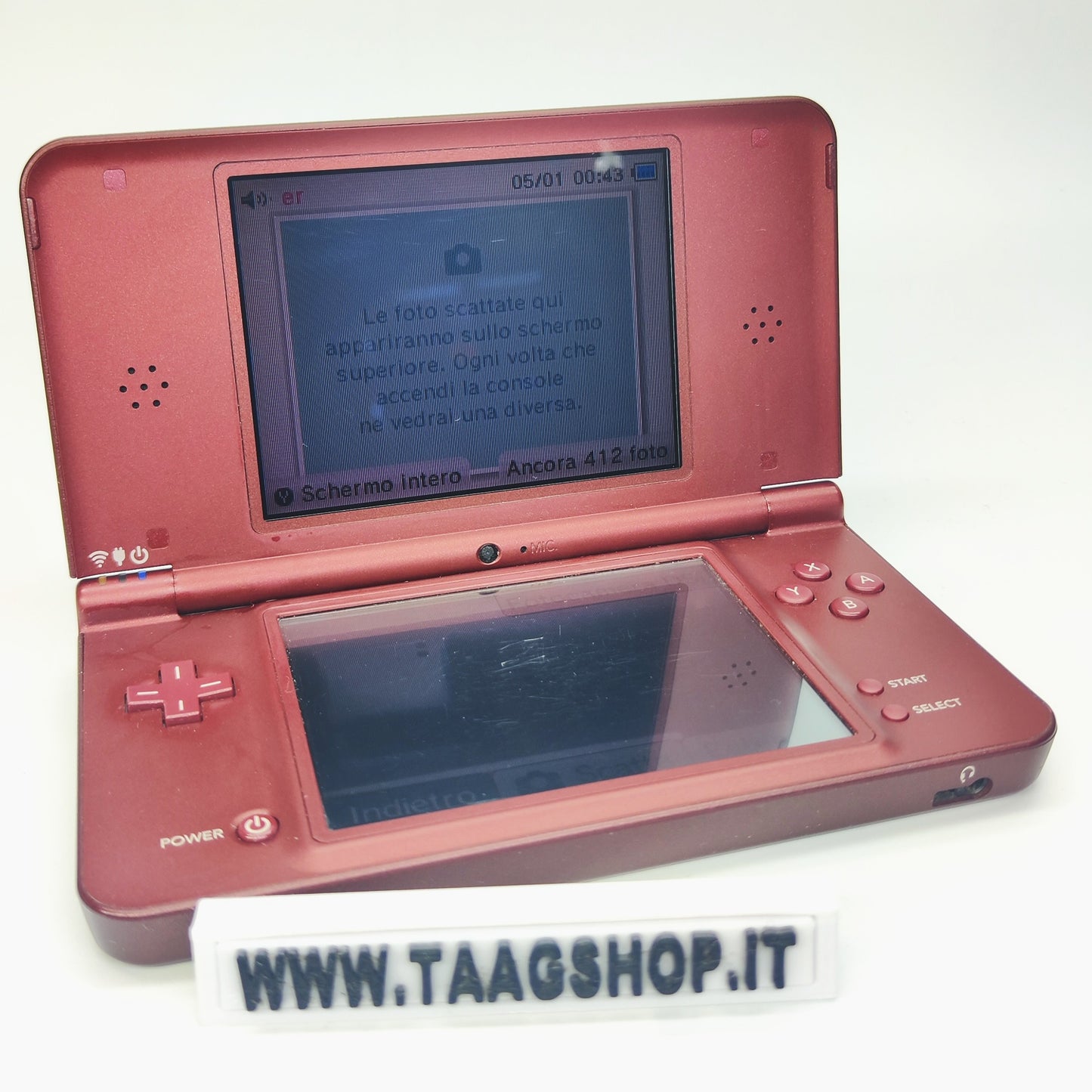 Nintendo Dsi Xl Rosso Bordeaux