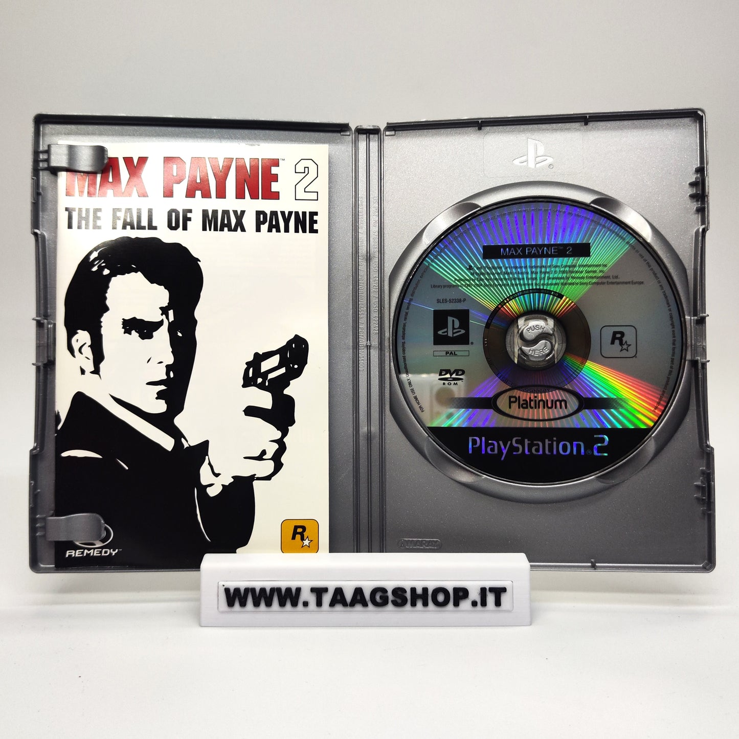 Max Payne 2 The Fall Of Max Payne Platinum Playstation 2