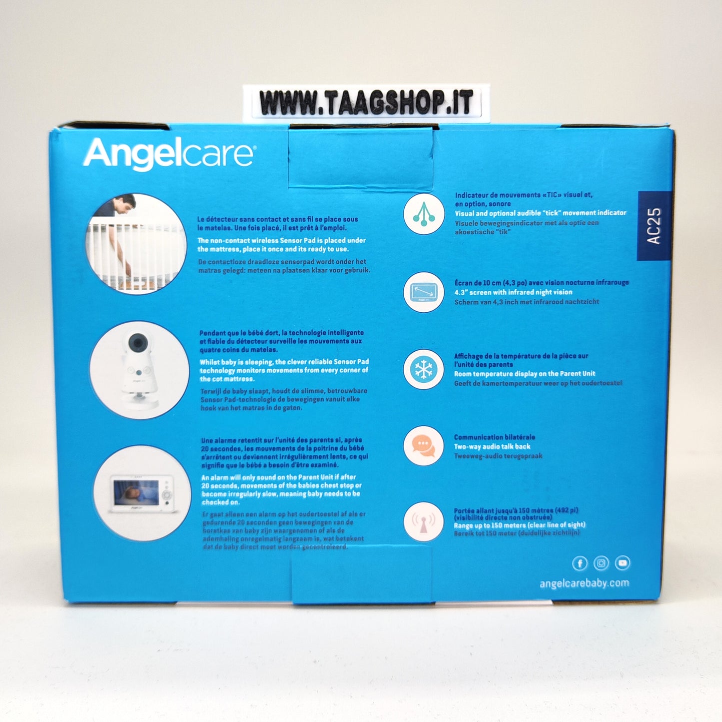Monitor di Movimento Angelcare Ac25