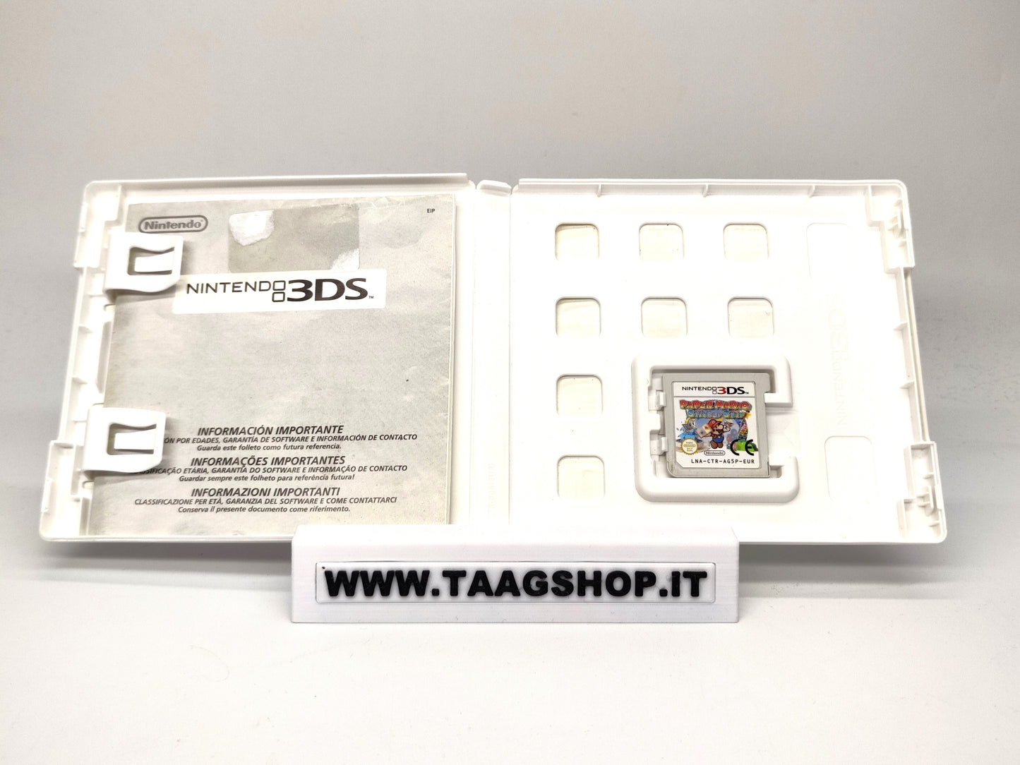 Paper Mario Sticker Star Nintentedo 3DS ITA Pal