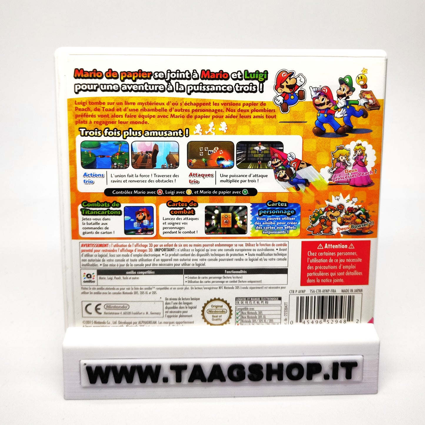 Mario e Luigi Paper Jam Bros.