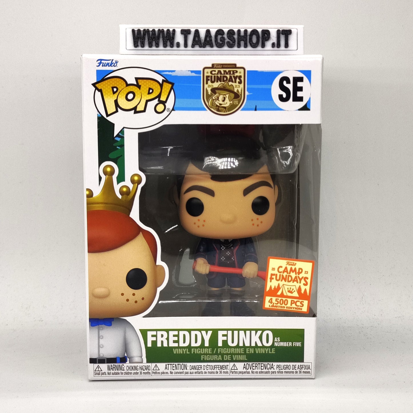Funko Pop Camp Fundays Freddy Funko as Number Five