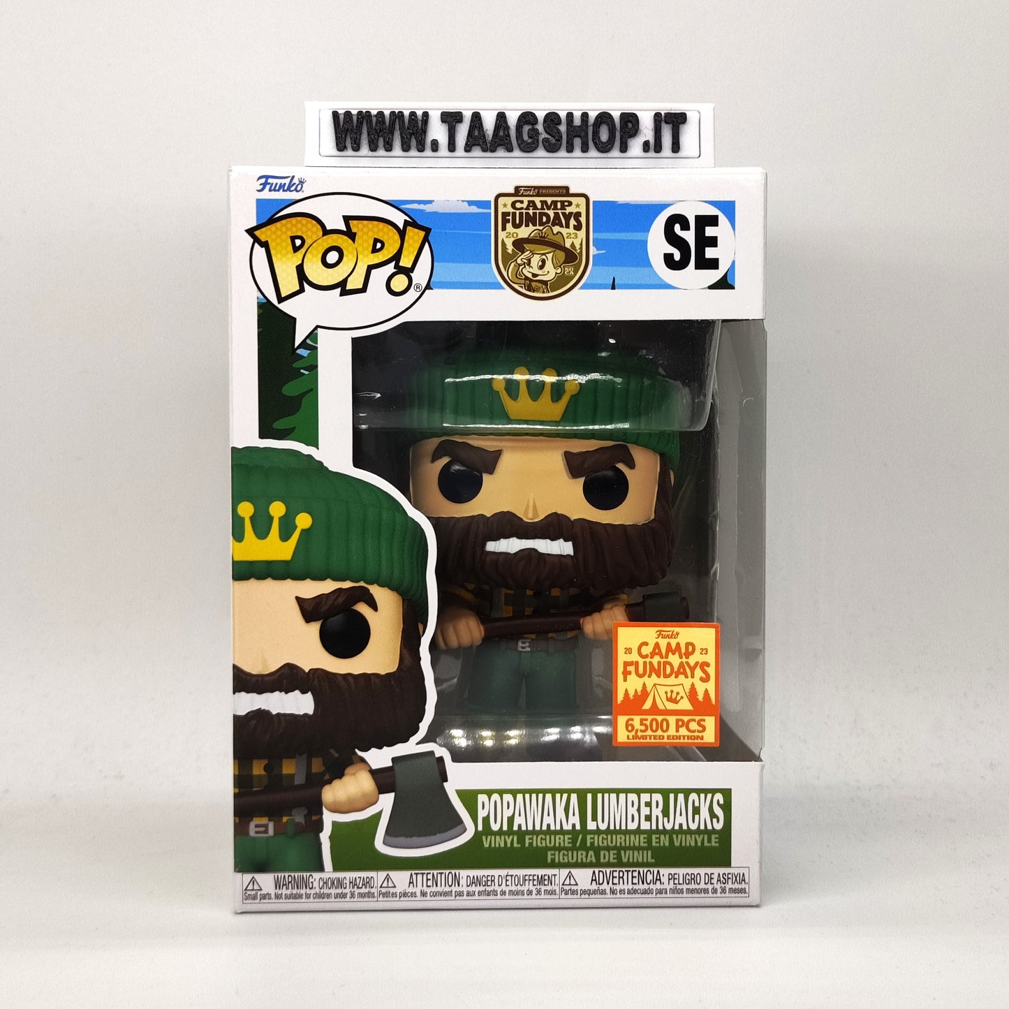 Funko Pop Camp Fundays Popawaka Lumberjacks