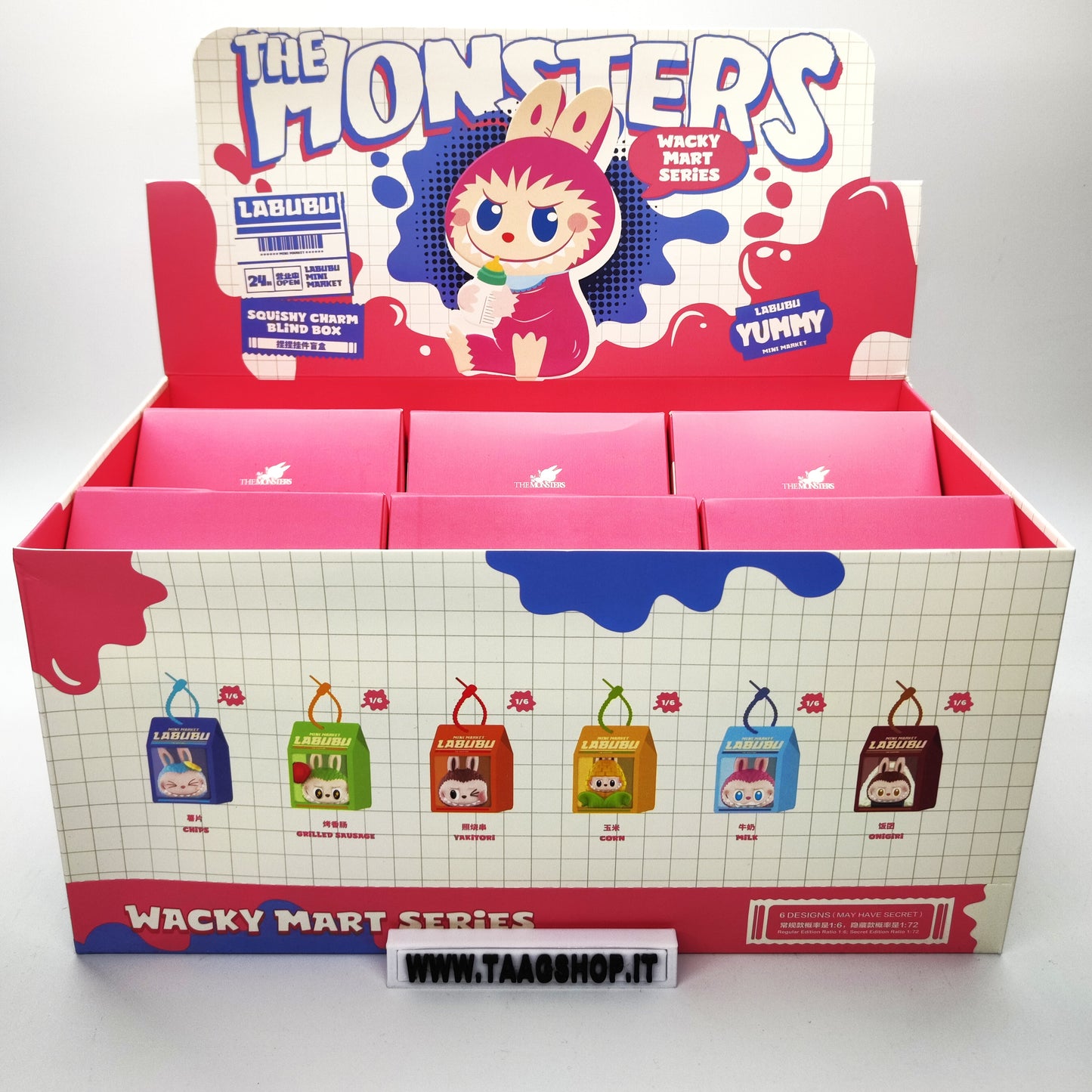 Labubu The Monsters Wacky Mart Mini Market Series