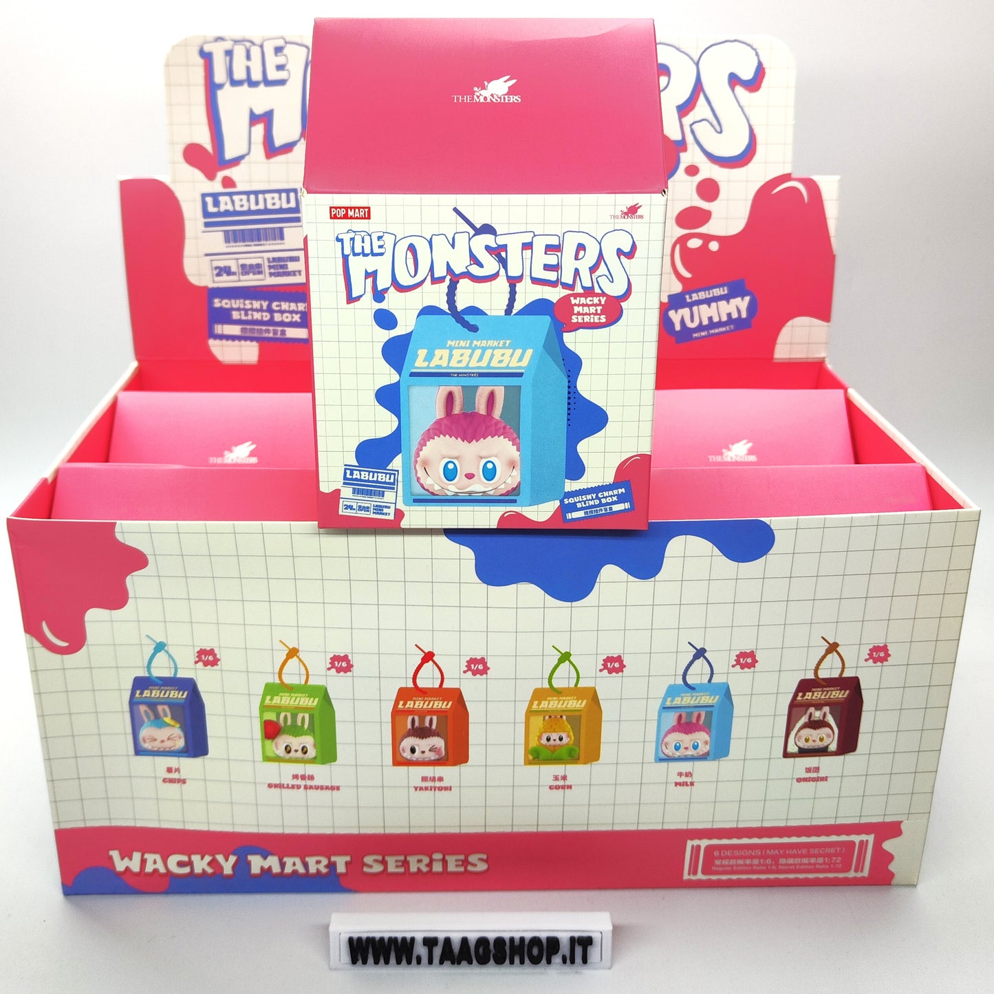 Labubu The Monsters Wacky Mart Mini Market Series