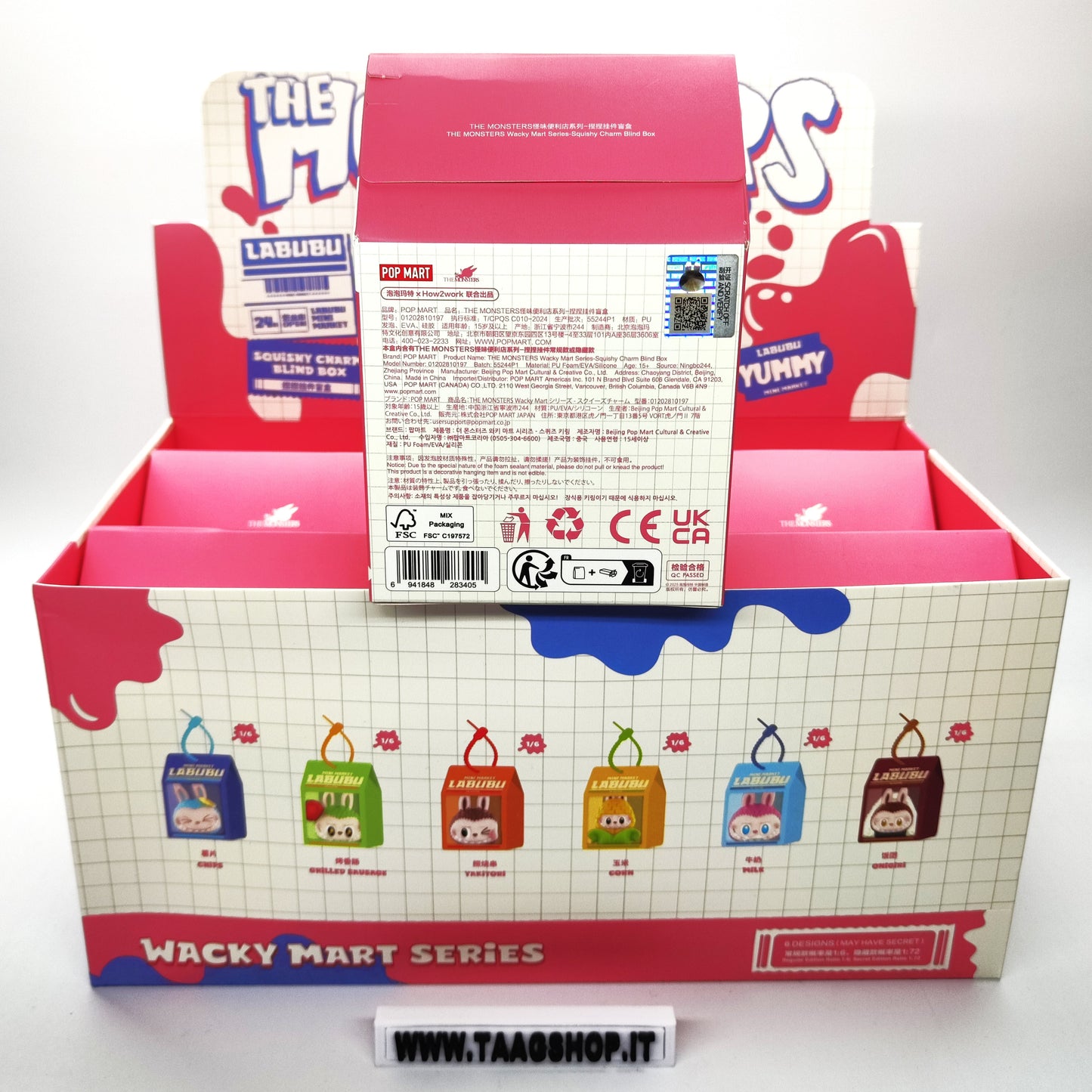 Labubu The Monsters Wacky Mart Mini Market Series