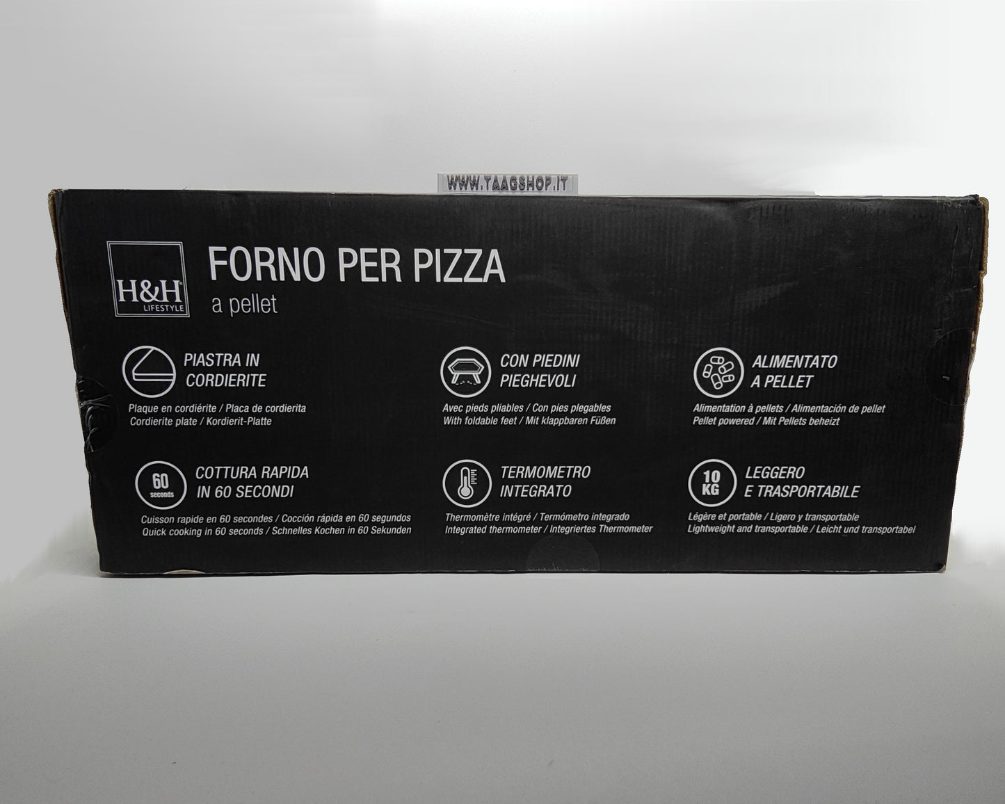 Forno Per Pizza a Pellet H&h A Cottura Rapida
