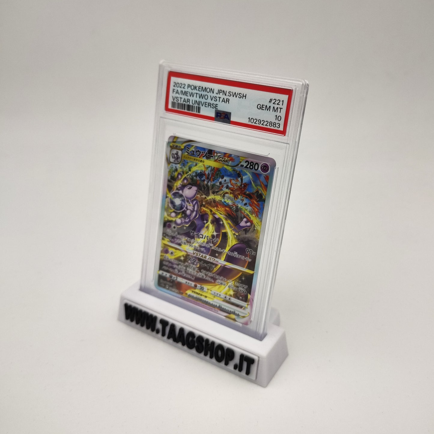 Mewtwo 221/172 PSA 10 Jap S12A Vstar Universe Sar Gem Mint